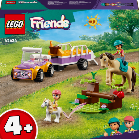 42634 LEGO® Friends Hobuse Ja Poni Haagis 