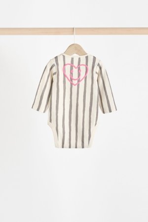 NEXT pikkade varrukatega bodi, 3tk., B64726 62-68 