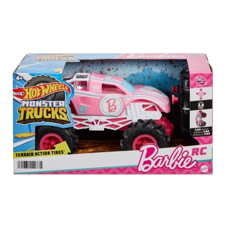 HOT WHEELS RC Barbie Monster Truck 1:24 HNV02