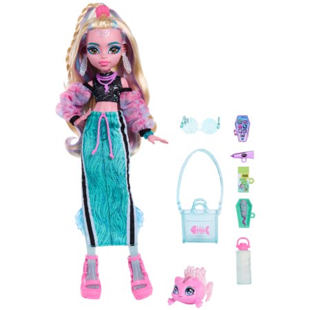 MONSTER HIGH nukk Lagoona, JHK33 