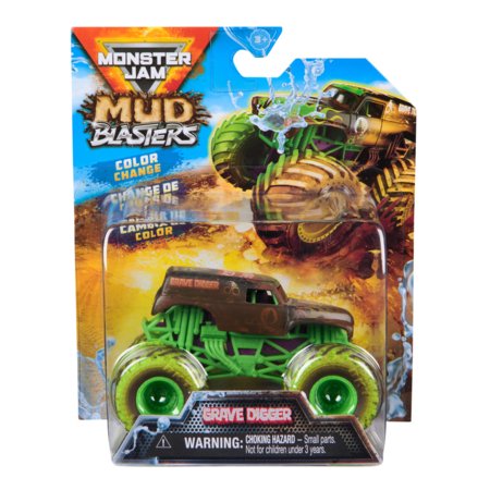 MONSTER JAM 1:64 värvimuutev masin Mud Blasters, assortii, 6072638 