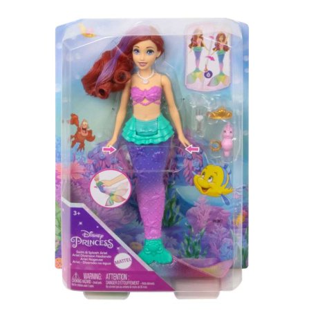 DISNEY PRINCESS liikuva sabaga Ariel, HPD43 