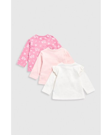 MOTHERCARE marškinėliai ilgomis rankovėmis 3 vnt., IF435 86 