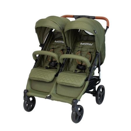 BABYTROLD kaksikute käru OS2, Olive, 13-82OL 