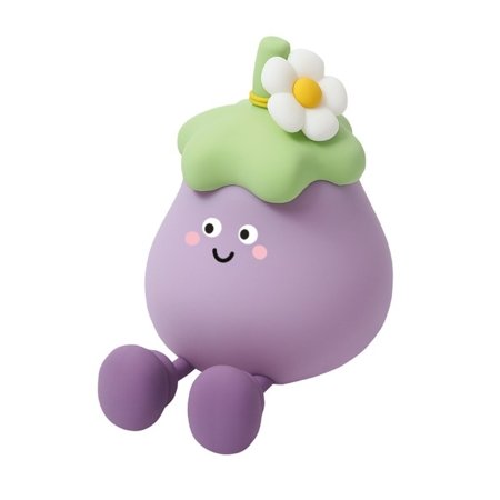 INNOGIO silikoonist öölamp, GIOeggplant, GIO-147 