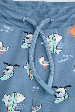 COCCODRILLO säärised HAPPY RETRO BOY NEWBORN, sinine, WC5122101HBN-014-086, 86 cm 