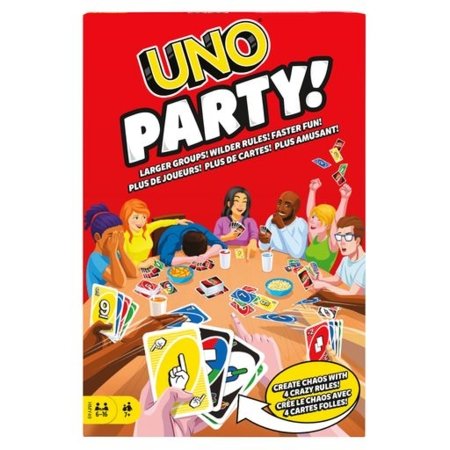 MATTEL GAMES UNO kaardid Party, HMY49 HMY49