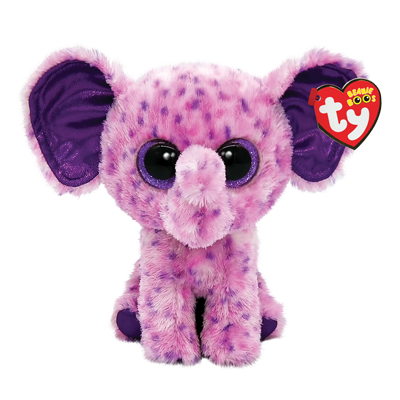 TY Beanie Boos elevant EVA lilla, TY36386 TY36386