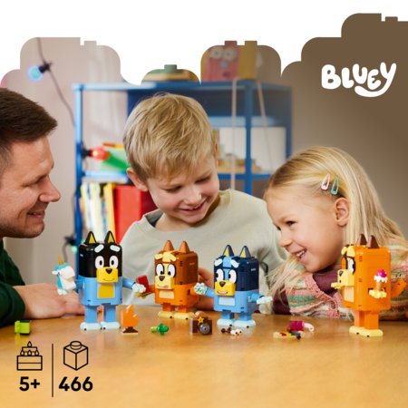 11217 LEGO® Bluey Klotsidest kokkupandav Bluey perekond 