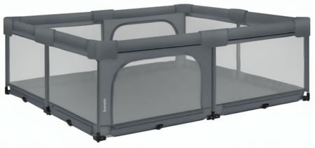 LIONELO mänguaedik-maneež FLORENCE XL EASY FOLD, Grey stone, LO-FLORENCE XL EASY FOLD 