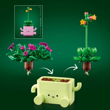 11506 LEGO® Botanicals Kiikuvad taimed 