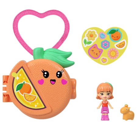 POLLY POCKET mini figuuride komplekt Fruit Surprise, assort., JKC86 