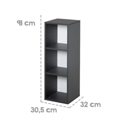 ROBA universaalne riiul, Anthracite, 10034AN 