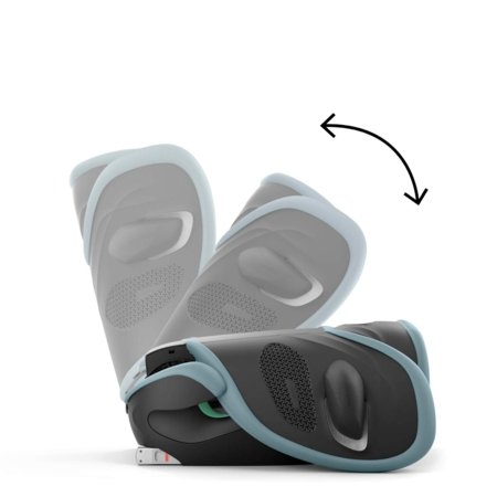 CYBEX turvatool SOLUTION G2 I-FIX PLUS, 100-150 cm., Stormy blue, 524000685 