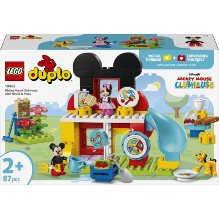 10465 LEGO® DUPLO® │Disney Miki-Hiire klubimaja koos Minnie ja Pluutoga 