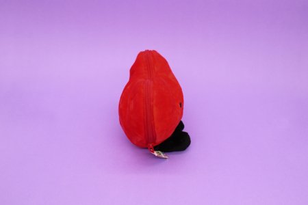 FLIPETZ pehme mänguasi - roos südames, Poppy red, 80400 