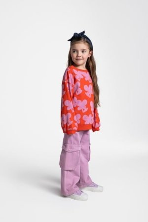 COCCODRILLO püksid MAXITROPIC GIRL KIDS, roosa, WC5119101MGK-007-122, 122 cm 