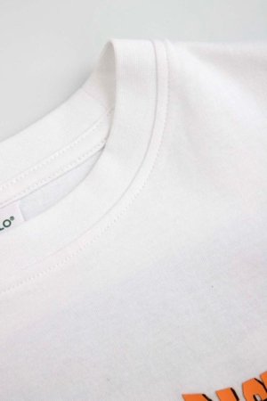 COCCODRILLO lühikeste varrukatega t-särk, valged, WC6143203MBJ-001-146, 146 cm 