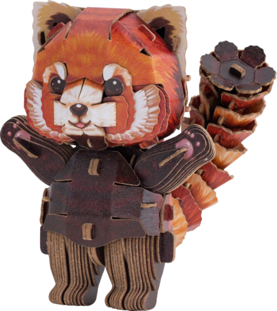 MAKEBUG 3D paberist pusle red panda, MB-D-0040 