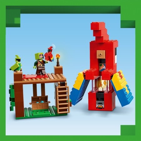21282 LEGO® Minecraft® Papagoimajad 