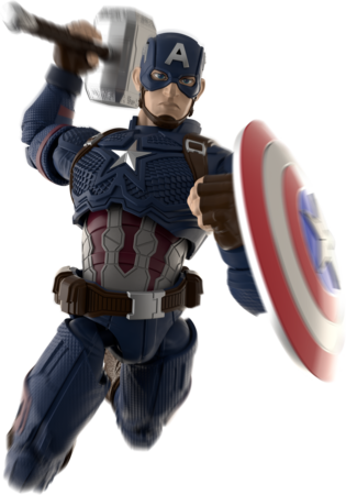 Blokees transformaator  Marvel Heros - Champion Class Captain America, 81115 