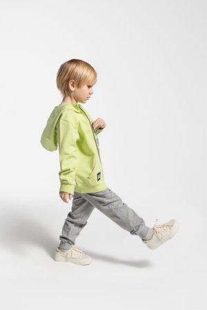 COCCODRILLO kapuutsiga kampsun MONOCHROME BOY KIDS, roheline, WC5132401MBK-030-122, 122 cm 