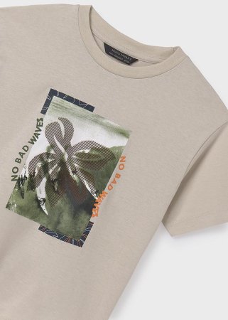 MAYORAL lühikeste varrukatega t-särk 7E, oat, 6041-70 