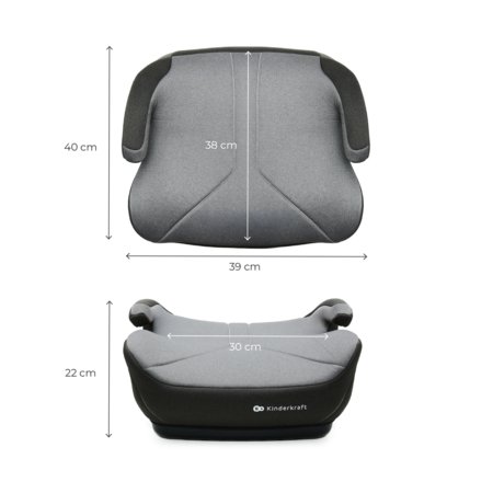 KINDERKRAFT istmekõrgendus I-BOOST 2, i-Size, hall, KCIBOO02GRY0000 