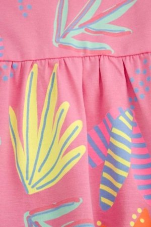 COCCODRILLO lühikeste varrukatega kleit EVERYDAY GIRL C, roosa, WC5129202VGC-007-152, 152 cm 