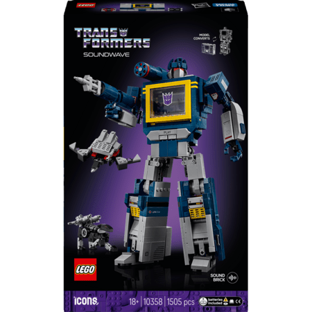 10358 LEGO® Icons Transformers: Soundwave 