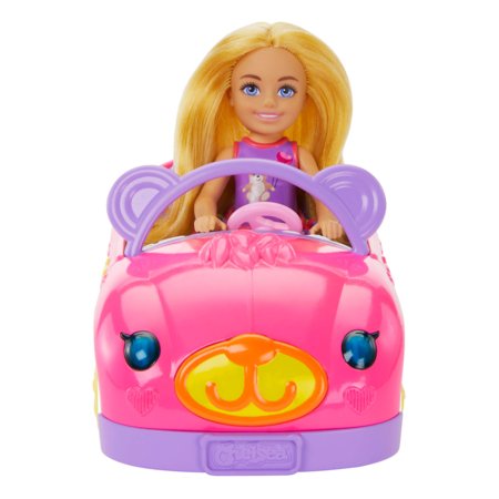 BARBIE Club Chelsea ja karu auto, HXN05 