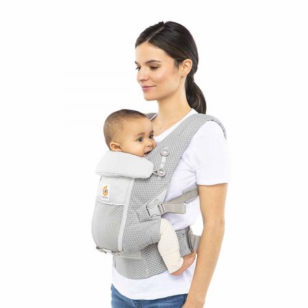 ERGOBABY kõhukott ADAPT SOFTFLEX, Mesh, pearl grey, BCASFMGRY BCASFMGRY