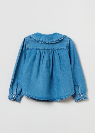 OVS GIRL3-10Y BLOUSE L/S 2M 9-10 AZURE 001829813 