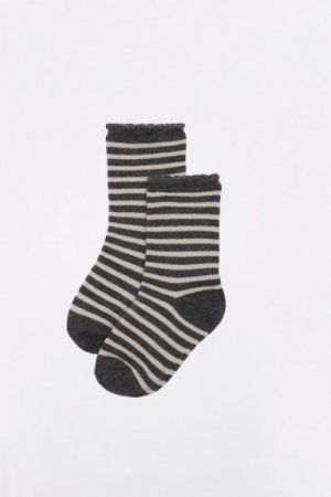 COCCODRILLO sokid SOCKS GIRL, graphite, ZC1382217SOG-020 ZC1382217SOG-020-001