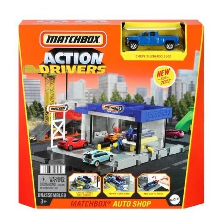 MATCHBOX Action Drivers ühendatavad linnaehituse mängukomplektid, GVY82 GVY82