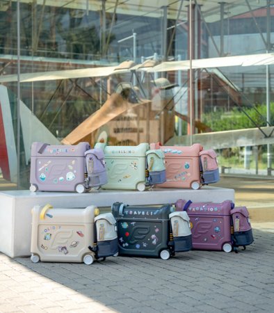 STOKKE transformeeritav kohver JETKIDS, hazy lilac, 681306