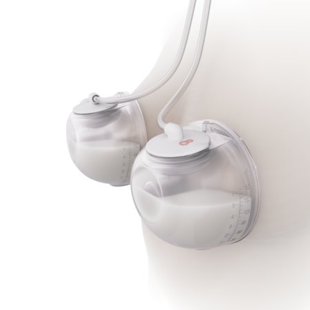 KINDERKRAFT topelt kaasaskantav elektriline rinnapump GENTLEFLOW, pink, KEGEFL00PNK0000 