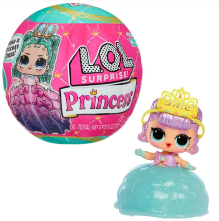 LOL SURPRISE Princess nukkude komplekt, assort., 542193 