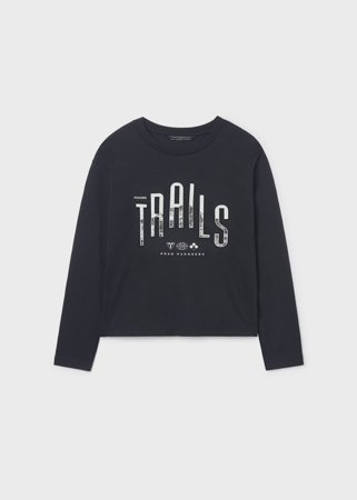 MAYORAL pikkade varrukatega särk, black, 7.007-30 