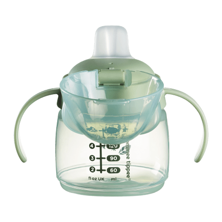 TOMMEE TIPPEE pudel käepidemega, 190 ml, 6 kuud+, 447871 