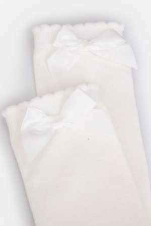 COCCODRILLO sokid SOCKS GIRL, kreemjas, ZC5379202SOG-003-023, 23 cm 