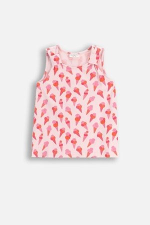 COCCODRILLO lühikeste varrukatega särk HAPPY RETRO GIRL KIDS, värv, WC5143301HGK-022-122, 122 cm 