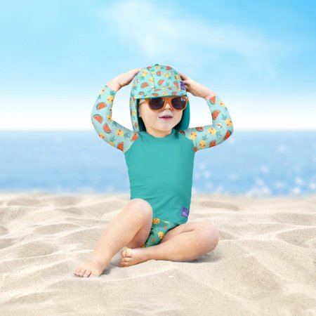 BAMBINO MIO ümberpööratav ujumismüts 0-12 k., tropical, SWHATSMTRO 