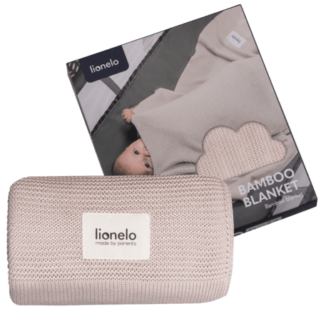 LIONELO tekk, 75x100, Beige sand, LO-BAMBOO BLANKET 