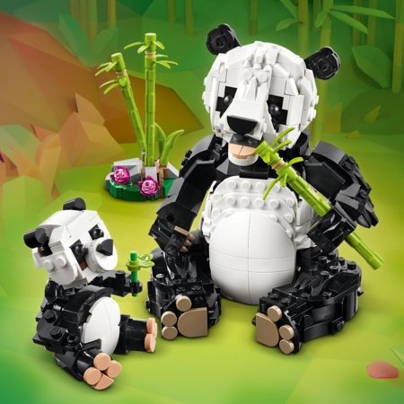 31165 LEGO® Creator Metsloomad: panda perekond 