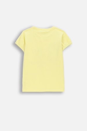 COCCODRILLO lühikeste varrukatega t-särk, kollased, WC6143201FGK-004-122 