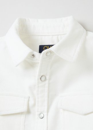 OVS BOY3-10Y SHIRTS L/S 2M 3-4 WHITE 001889573 