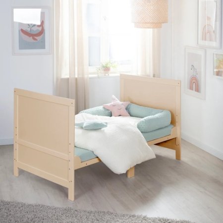 ROBA muudetav voodi koos madratsiga EASY SLEEP, 70x140 cm., Natural, 0194NA-M 