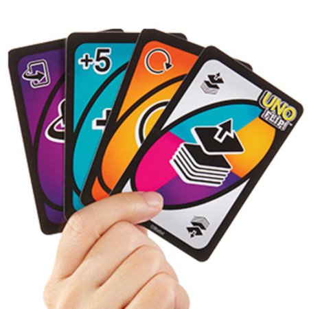MATTEL GAMES UNO mäng kahepoolsete kaartidega, GDR44 