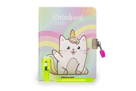 DREAM POP lukuga päeviku komplekt - ükssarvikud, K30286-33014 